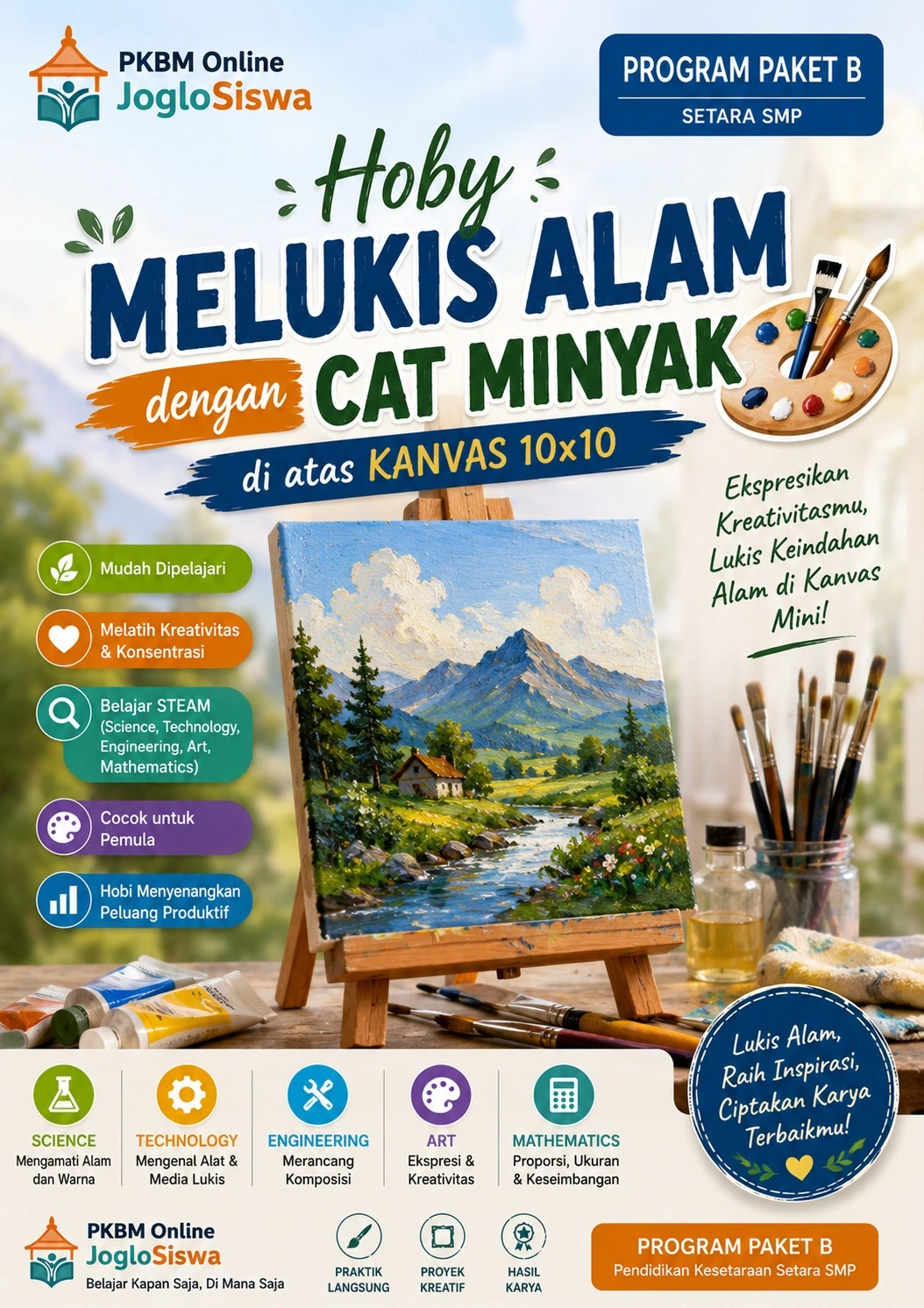Cover Program SMP Akhir Berbasis Seni Rupa